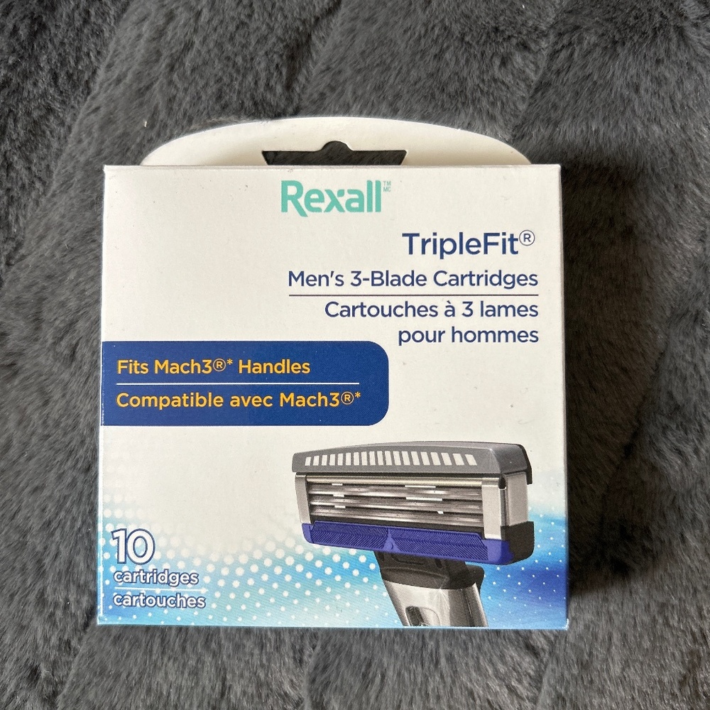 TripleFit Nlade Cartridge- 10 in a box NEW